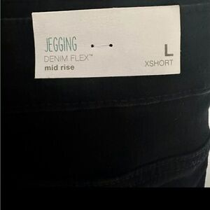 NWT Black Maurice's Jeggings SZ L X-Short. Original Price $40 asking $30 OBO.